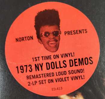 2LP New York Dolls: A Hard Night's Day (Unsigned! Unhinged! Legendary 1973 Studio Demos) CLR