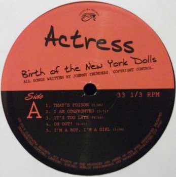 2LP New York Dolls: French Kiss '74 + Actress-Birth Of The New York Dolls