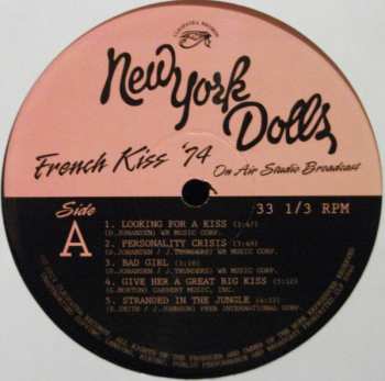 2LP New York Dolls: French Kiss '74 + Actress-Birth Of The New York Dolls