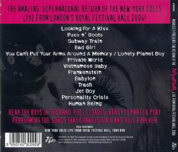 CD New York Dolls: Live From Royal Festival Hall, 2004