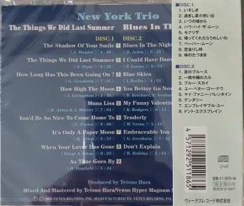 2CD New York Trio: The Things We Did Last Summer / Blues In The Night