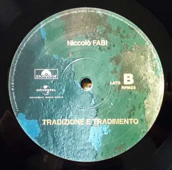 LP Niccolò Fabi: Tradizione E Tradimento