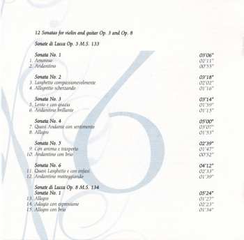 9CD/Caja Niccolò Paganini: Complete Works For Violin And Guitar