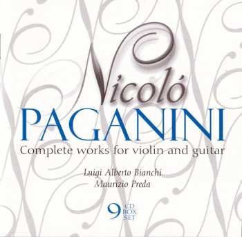 9CD/Caja Niccolò Paganini: Complete Works For Violin And Guitar
