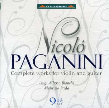 9CD/Caja Niccolò Paganini: Complete Works For Violin And Guitar