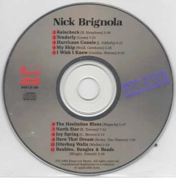 CD Nick Brignola: Raincheck