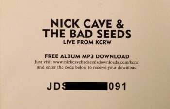 2LP Nick Cave & The Bad Seeds: Live From KCRW