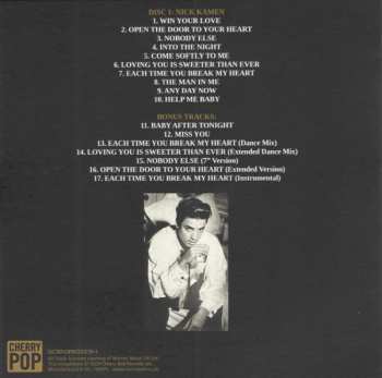 6CD/Caja Nick Kamen: Nick Kamen: The Complete Collection