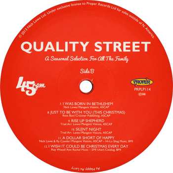 LP Nick Lowe: Quality Street (A Seasonal Selection For All The Family)