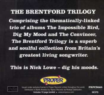 3CD/Caja Nick Lowe: The Brentford Trilogy