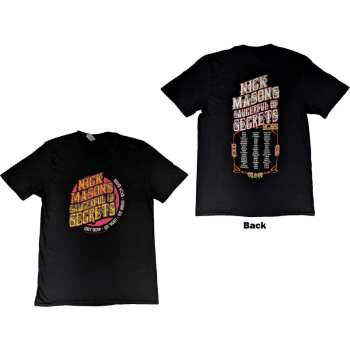 Mercancía Nick Mason's Saucerful Of Secrets: Nick Mason's Saucerful Of Secrets Unisex T-shirt: Echoes European Tour 2022 (back Print & Ex-tour) (small) S