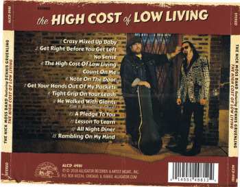 CD Nick Moss Band: The High Cost Of Low Living