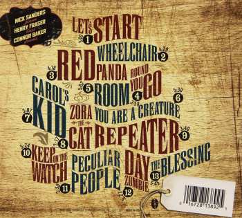 CD Nick Sanders Trio: You Are A Creature 