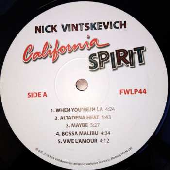 LP Nick Vintskevich: California Spirit