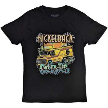 Merch Nickelback: Camiseta Get Rollin'