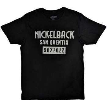 Merch Nickelback: Camiseta San Quentin