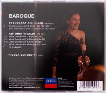 CD Nicola Benedetti: Baroque