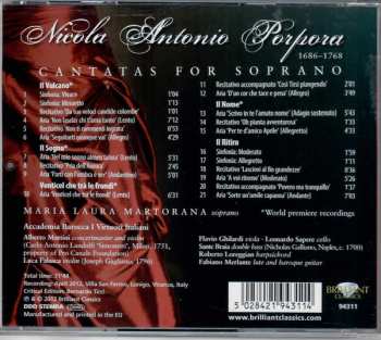 CD I Virtuosi Italiani: Porpora: Il Vulcano - Cantatas for Soprano