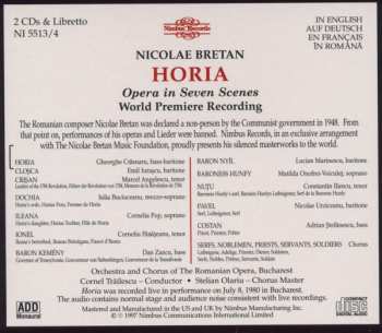 2CD/Caja Nicolae Bretan: Horia