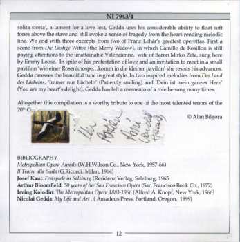 2CD Nicolai Gedda: Nicolai Gedda In Opera