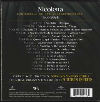 16CD/Caja Nicoletta: L'intégrale