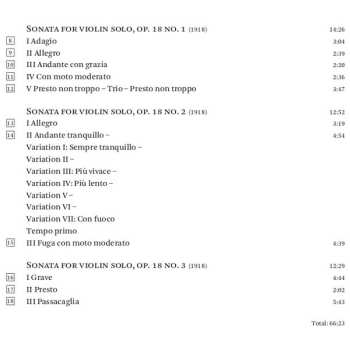 SACD Niels Otto Raasted: Solo Violin Sonatas