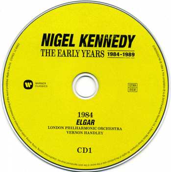 7CD/Caja Nigel Kennedy: The Early Years 1984-1989