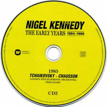 7CD/Caja Nigel Kennedy: The Early Years 1984-1989