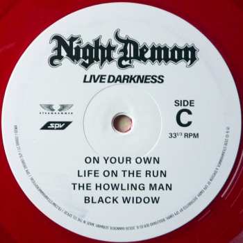 3LP/2CD Night Demon: Live Darkness CLR