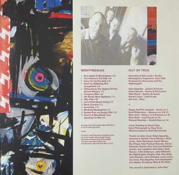 2LP The Nightingales: Out Of True LTD