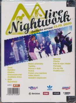 DVD Nightwork: Nightwork Live Incheba Arena 13.10.2010 