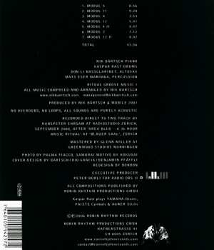 CD Nik Bärtsch's Mobile: Ritual Groove Music