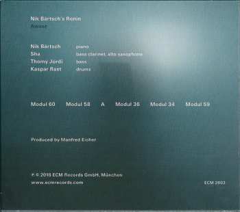 CD Nik Bärtsch's Ronin: Awase