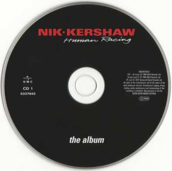 2CD Nik Kershaw: Human Racing