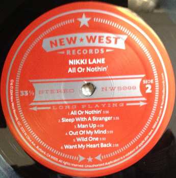 LP Nikki Lane: All Or Nothin' LTD