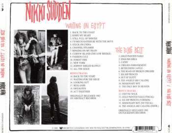 2CD Nikki Sudden: Waiting On Egypt / The Bible Belt