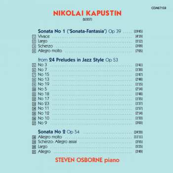 CD Nikolai Kapustin: Piano Music