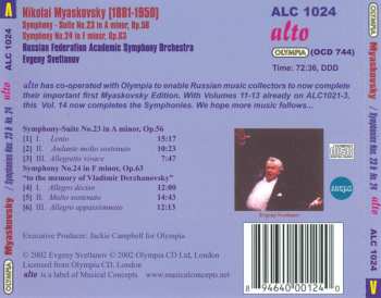 CD Russian State Symphony Orchestra: Complete Symphonic Works • Volume 14: Symphony No. 23, Symphony No. 24