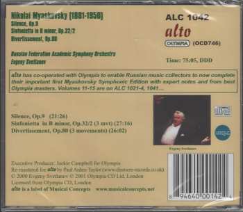 CD Russian State Symphony Orchestra: Complete Symphonic Works • Volume 16: Silence, Sinfonietta Op. 32/2, Divertissement Op. 80 
