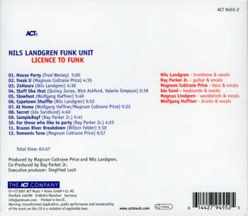 CD Nils Landgren Funk Unit: Licence To Funk