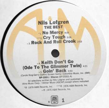 LP Nils Lofgren: The Best