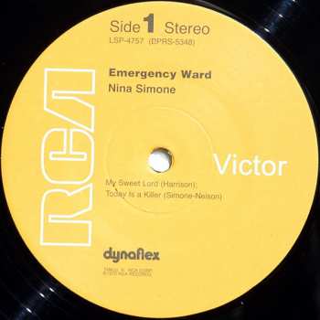 LP Nina Simone: In Concert - Emergency Ward!