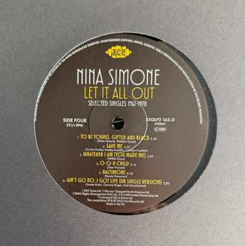 2LP Nina Simone: Let It All Out Selected Singles 1961-1978