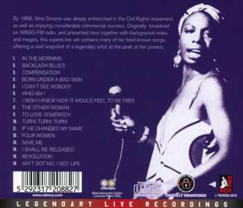 CD Nina Simone: New Jersey '68