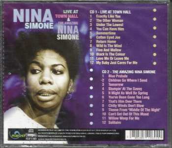 2CD Nina Simone: Live At Town Hall & The Amazing Nina Simone