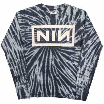 Merch Nine Inch Nails: Long Sleeve Camiseta Logo Nine Inch Nails