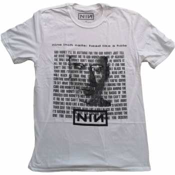 Merch Nine Inch Nails: Camiseta Head Like A Hole 