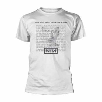 Merch Nine Inch Nails: Camiseta Head Like A Hole (white)