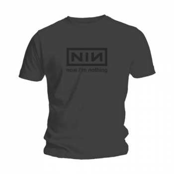 Merch Nine Inch Nails: Camiseta Now I'm Nothing 