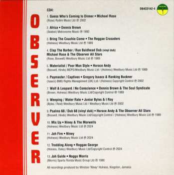 4CD/Caja Niney The Observer: The Observer Master Mix Collection